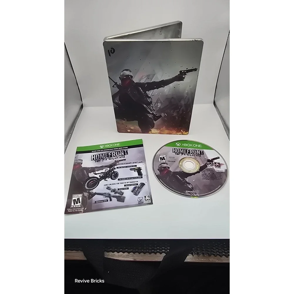 Homefront The Revolution (Microsoft Xbox One SteelBook 2016) CIB Complete Tested
